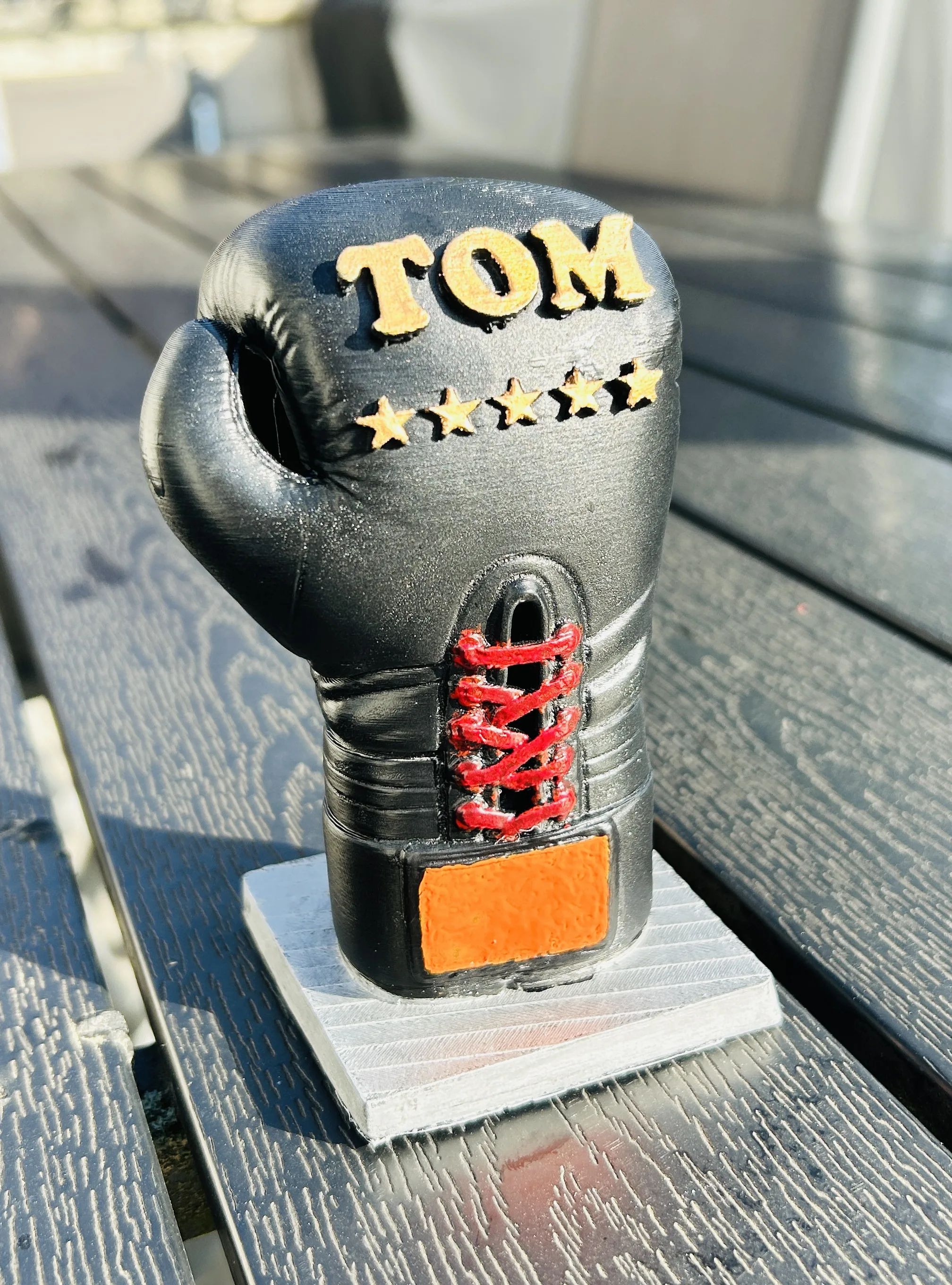 Boxhandschuh personalisiert
